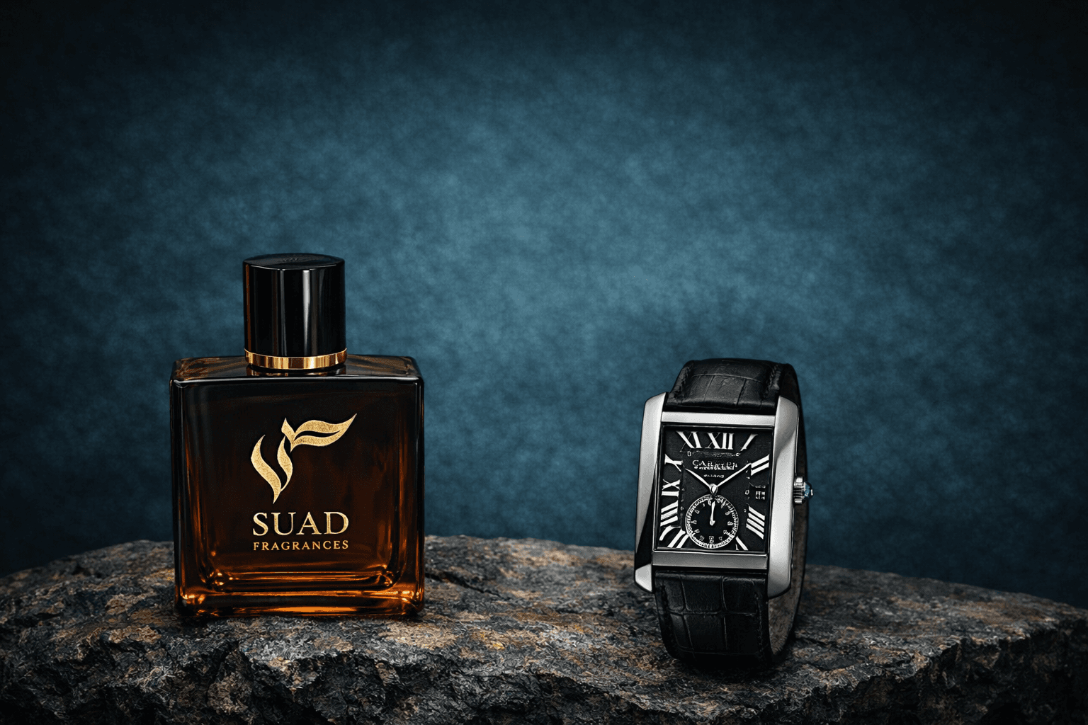 Luxury watches and fragrance